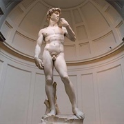 David by Michelangelo Buonarroti, Galleria Dell&#39;accademia, Florence, Italy