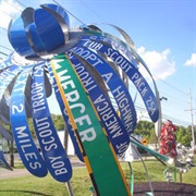 Penndot Road Sign Sculpture Garden, Meadville, Pennsylvania