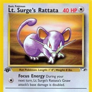 Lt. Surge's Rattata