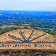View 7 States at Once From Lover's Leap, Rock City