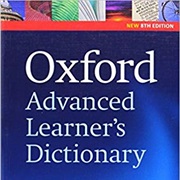 Oxford Advanced Learner's Dictionary