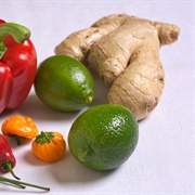 #73:  Appetizers and Snacks:  Ginger-Lime Glazed Bean Curd Skewers