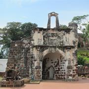 Porta De Santiago - Melaka, Malaysia