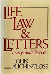 Life, Law, and Letters (Louis Auchincloss)