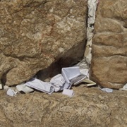 Write a Prayer and Place It in the Wailing Wall