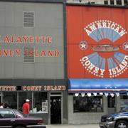Make Your Choice: American or Lafayette Coney Island