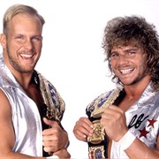 The Hollywood Blondes WCW World Tag Team Champions X1