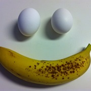 Boiled Eggs and Banana