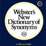 Webster's New Dictionary of Synonyms