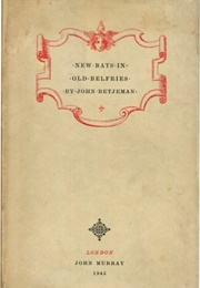 New Bats in Old Belfries (John Betjeman)
