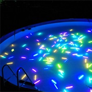 Have a Glow Stick Pool Party
