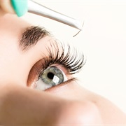 Try Eyelash Extensions