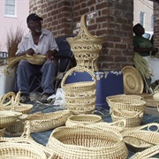 Buy a Souvenir Charleston Sweetgrass Basket
