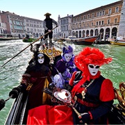 History, Shopping, Masks, and Gondolas in Venice