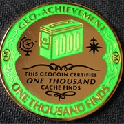 Geocache 1000 Finds