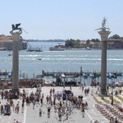 Piazza San Marco Columns, Venice, Italy