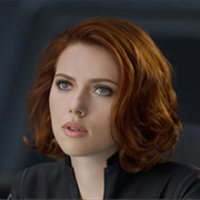 Scarlet as Black Widow