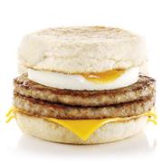 Double Sauage & Egg McMuffin