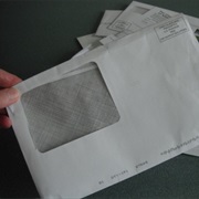 Reuse Envelopes for Scrap Paper