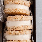 Rice Cake Ice Cream Sandwich