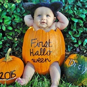 Cut Holes in a Pumpkin and Put a Baby in It