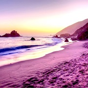 Pfeiffer Purple Sand Beach, California
