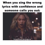 Singing to a Song Without Knowing the Lyrics