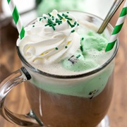 Hot Chocolate Float