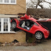 Car Meets House