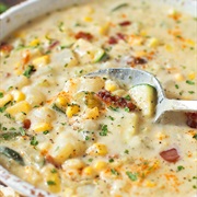 Zucchini Corn Soup