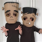 You Can Create Cardboard Heads for Nearly Every Costume Idea