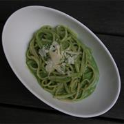 Cilantro Spaghetti