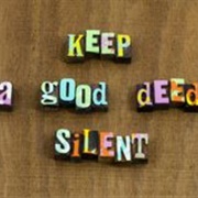 Do an Anonymous Good Deed