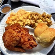 Southern "Meat and Three" Meal