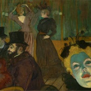 At the Moulin Rouge - Henri De Toulouse-Lautrec