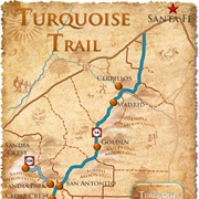 Turquoise Trail Scenic Byway, New Mexico