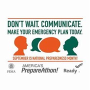 Preparedness Month (September)