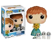 Anna With Sunflowers