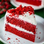 Baked a Red Velvet Cake