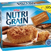 Nutri-Grain Bakery Delights Cinnamon Crumb Cake