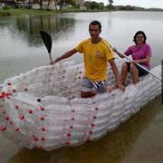 Recycled Materials Boat