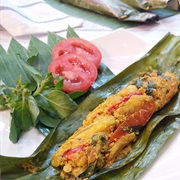 Pepes Teri / Anchovy Pepes