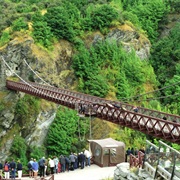 Kawarau Gorge Suspension Bridge, New Zealand