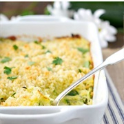 Garlic Parmesan Zucchini Casserole
