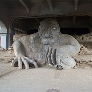 Troll Under the Bridge Seattle WA