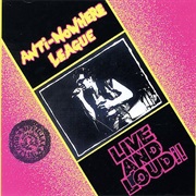 Anti-Nowhere League: Live & Loud