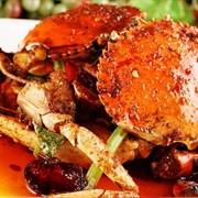 Crab in Oyster Sauce