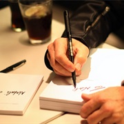 Get a Book Signed by Your Favorite Author.