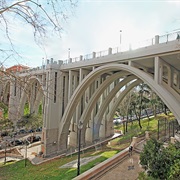 Segovia Viaduct, Madrid, Spain