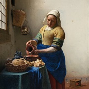 Johannes Vermeer: The Milkmaid (1657-1658) Rijksmuseum, Amsterdam